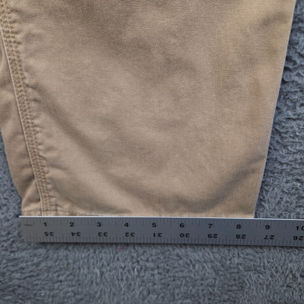 Carhartt Carpenter Pants Men's 34x32 Relaxed Fit Twill Utility Workwear Tan - Picture 7 of 11